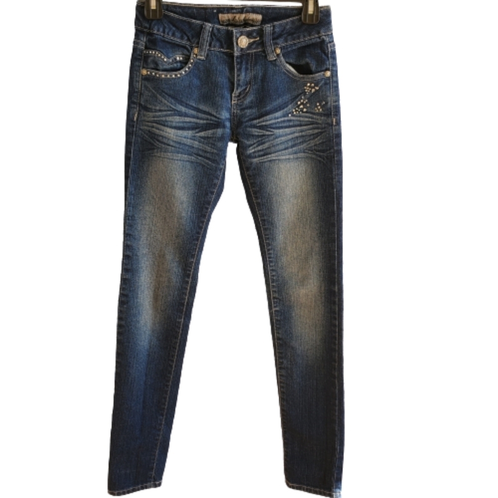 Interstate 101 Low Rise Denim Blue Jean's Sz 1
